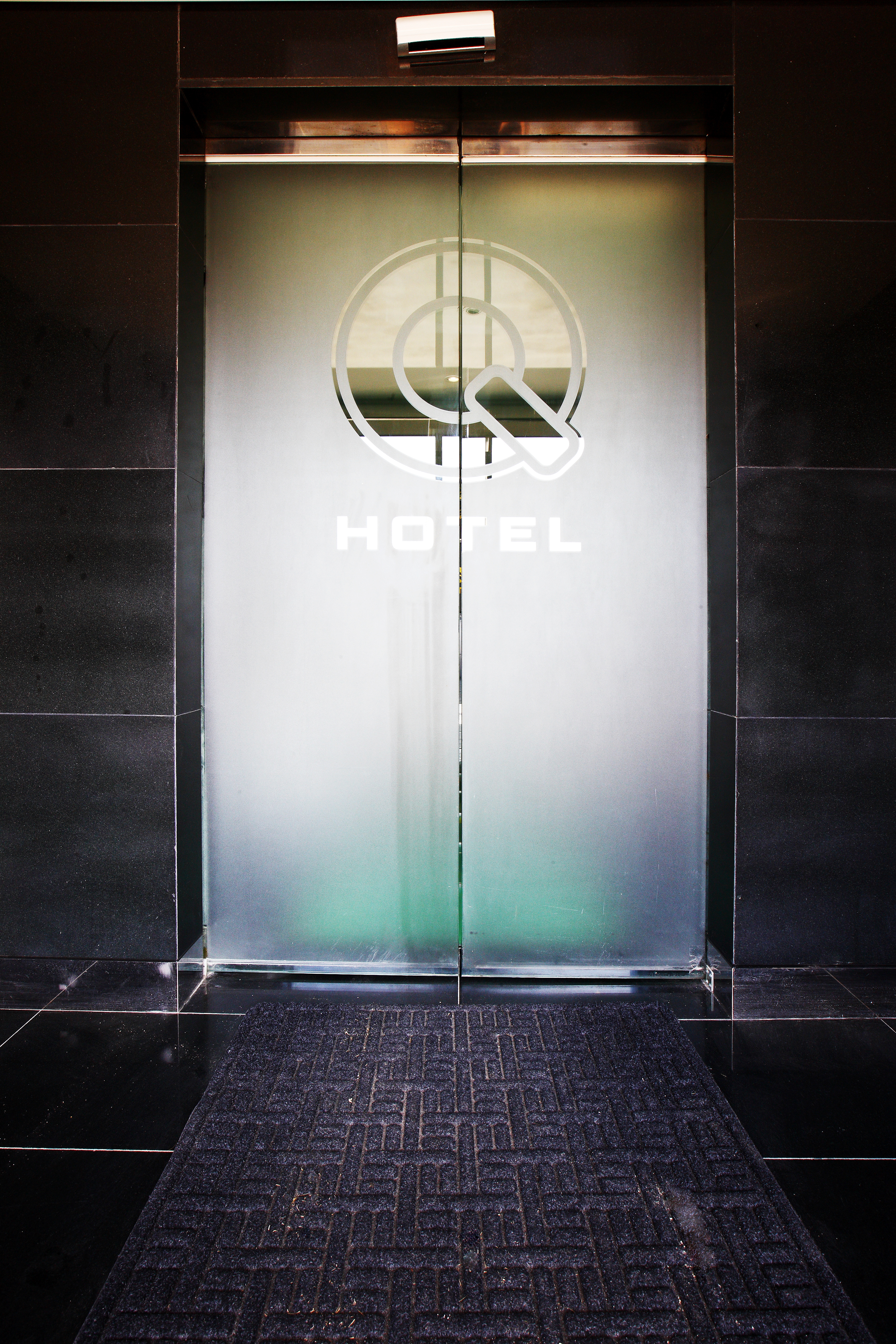 Glass Entrance